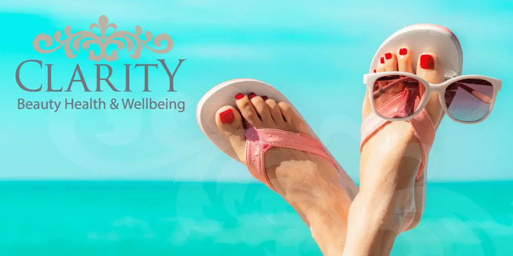 Gel Nails Pedicure in Dunfermline at Clarity House