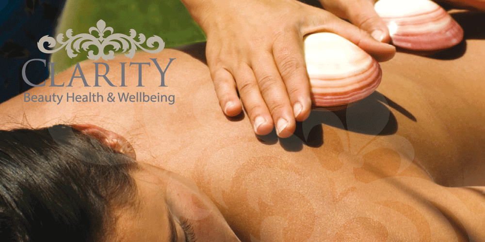 Hot Lava Shells Massage in Dunfermline at Clarity House